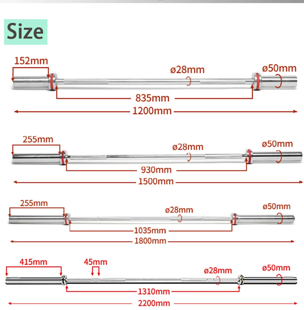 Wholesale Weightlifting Barbell Set Steel Weight Lifting Barbell Bar Set