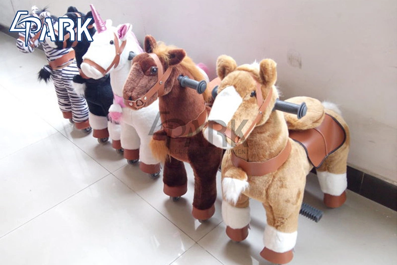 Enjoyment Mechanical Pony Toy Kids Rocking Horses Riding Machine for Adults