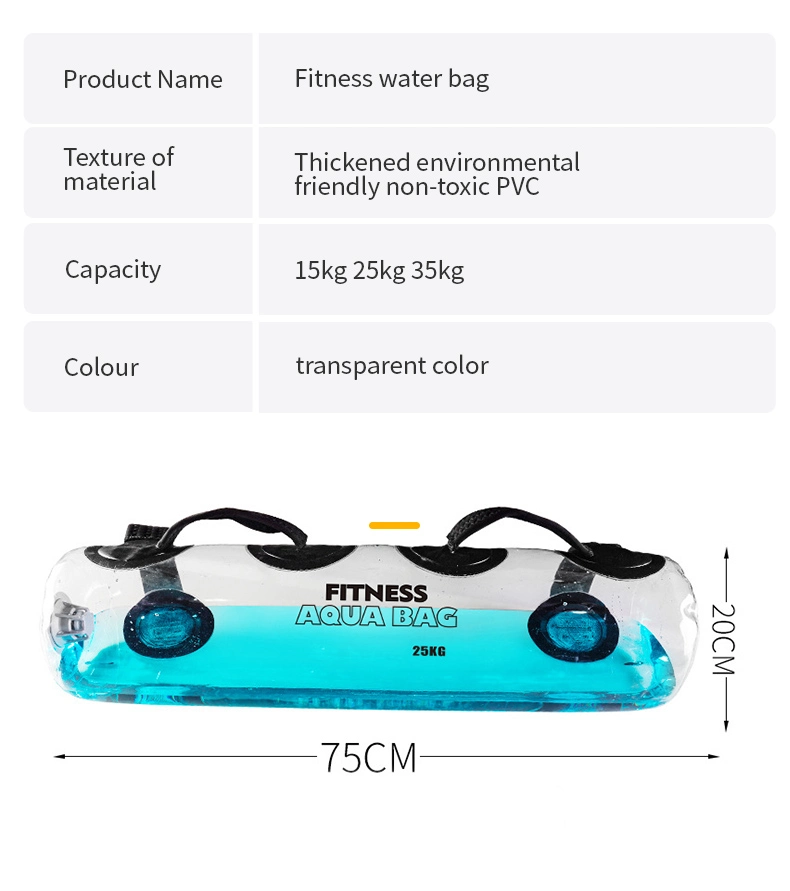 Adjustable Sports Fitness Water Bag Manufacturers Professional Aqua Bag