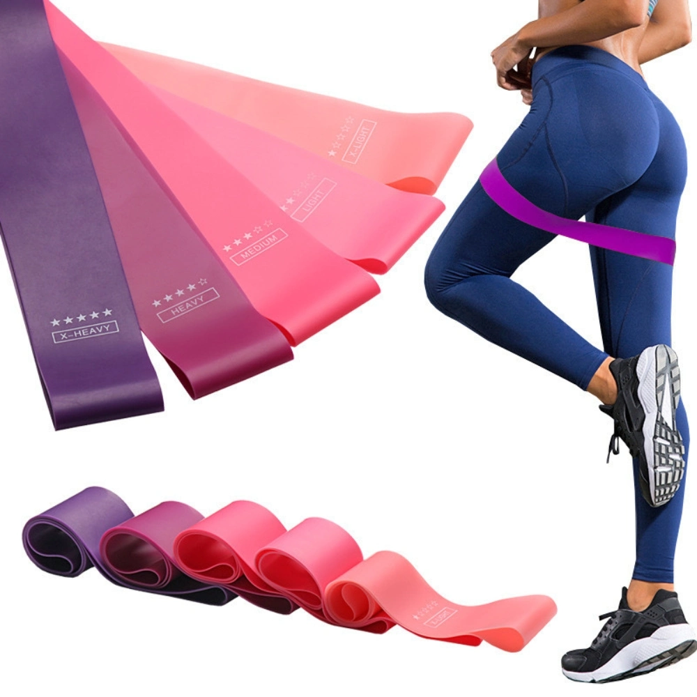 Tension Fitness Resistance Strength Training Band Latex Yoga Belt Bl23484