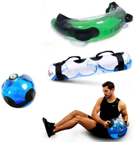 Sac d'alimentation de sac d'aqua de forme physique de force imperméable réglable extérieure de PVC avec de l'eau pour le gymnase à la maison