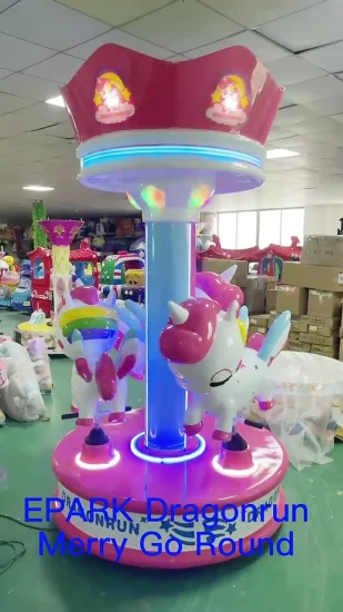 Machine de jeu de tour d'oscillation de cheval d'enfants de carrousel de parc des expositions d'intérieur