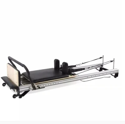 PRO Yoga Alliage d'aluminium Pilates Reformer Lit plat Pilates Equipment Yoga Studio