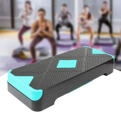 Réglable Gym Fitness Aérobie Stepper Risers Antidérapant Pédale Rhythm Board Exercice À Domicile Yoga Formation Cardio Fitness Équipement